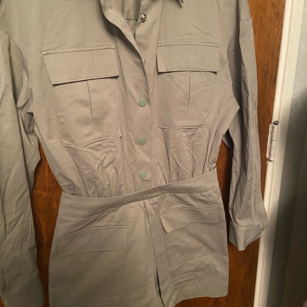 Button-Up Women's Jumpsuit